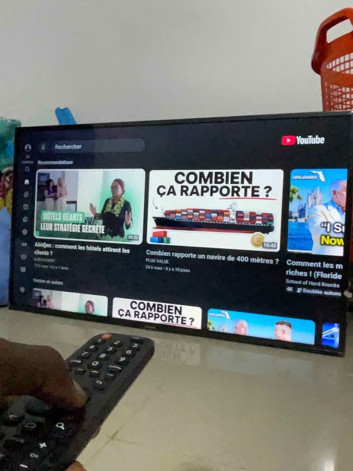 Télévision Android TV Connectée
